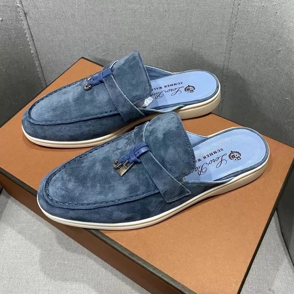 lp piana summer charms embellished walk suede slippers luxe lounge mules shoes genuine leather casual slip on flats for women luxury designe, Black
lp piana summer charms embellished walk suede slippers luxe lounge mules shoes genuine leather casual slip on flats for women luxury designe, Black