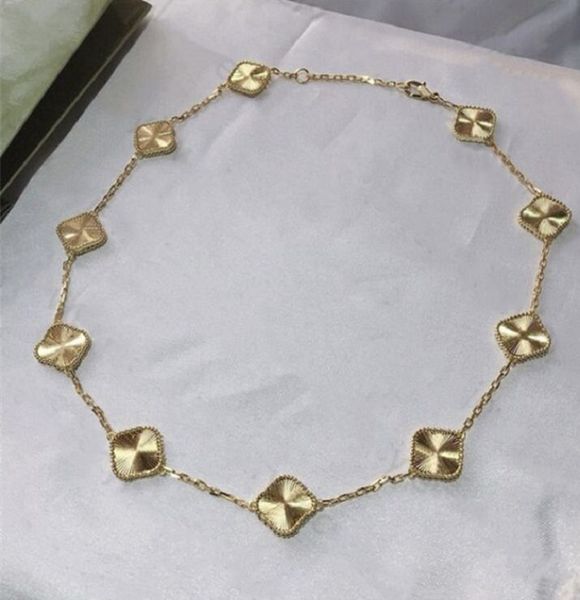 fashion classic four leaf cleef clover necklace long ten motifs 18k gold 10 flowers pendant mother-of-pearl van for women & girls valentine&, Silver
fashion classic four leaf cleef clover necklace long ten motifs 18k gold 10 flowers pendant mother-of-pearl van for women & girls valentine&, Silver