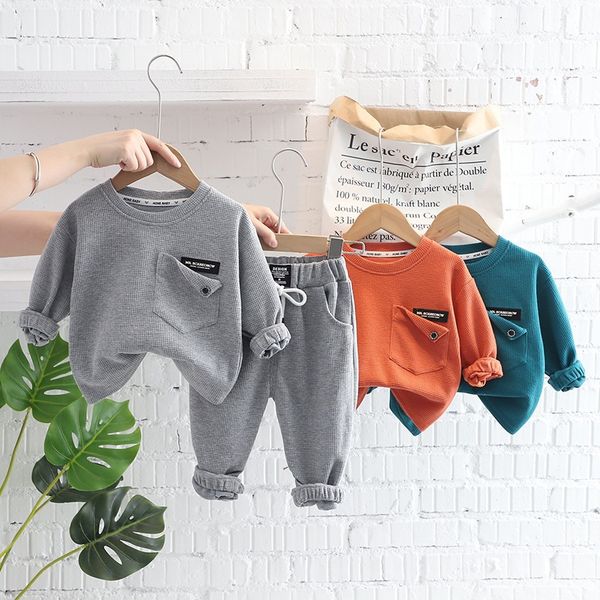 2023 spring autumn children clothes baby boys cotton solid sweatshirt pants 2pcs set toddler fashion costume kids tracksuits, White
2023 spring autumn children clothes baby boys cotton solid sweatshirt pants 2pcs set toddler fashion costume kids tracksuits, White