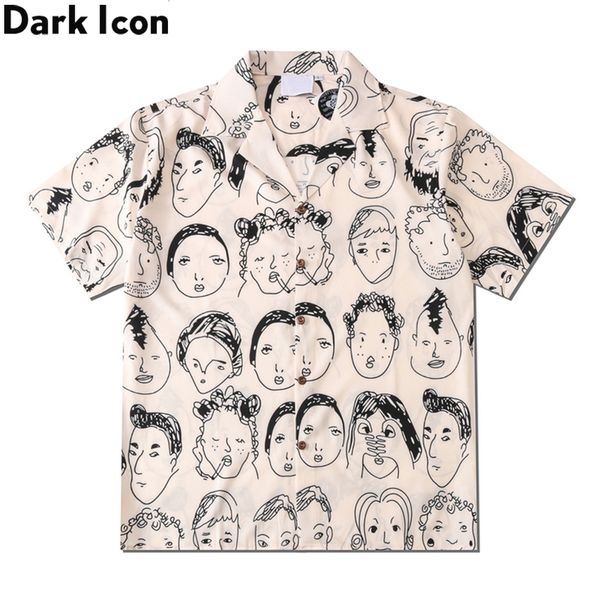 men's casual shirts dark icon full printed hawaiian shirt men vintage street fashion men's shirts summer male 230410, White;black
men's casual shirts dark icon full printed hawaiian shirt men vintage street fashion men's shirts summer male 230410, White;black