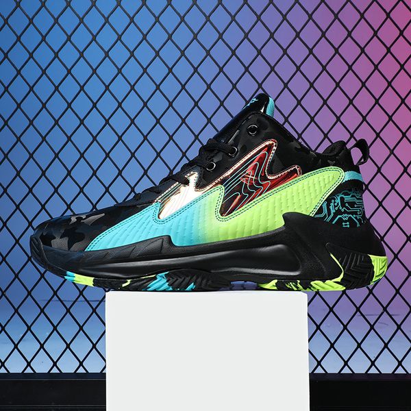 new arrival lightweight basketball shoes for men women cushioning sneakers non-slip outdor sports shoes gym athletic, Black
new arrival lightweight basketball shoes for men women cushioning sneakers non-slip outdor sports shoes gym athletic, Black