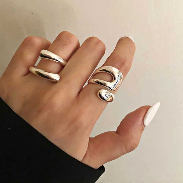band rings minimalist irregular silver color rings for women fashion creative hollow irregular geometric open rings party jewelry gifts p230
band rings minimalist irregular silver color rings for women fashion creative hollow irregular geometric open rings party jewelry gifts p230