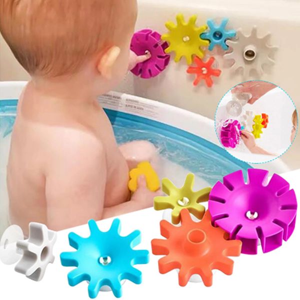 bath toys montessori baby bath toys suction cup gear rotation toys colorful spinning waterwheel toys baby water toy for 0 12 months 1 year 2
bath toys montessori baby bath toys suction cup gear rotation toys colorful spinning waterwheel toys baby water toy for 0 12 months 1 year 2