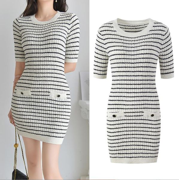 322 2023 runway dress spring summer dress brand same style empire crew neck short sleeve white womens dress fashion yl, Black
322 2023 runway dress spring summer dress brand same style empire crew neck short sleeve white womens dress fashion yl, Black
