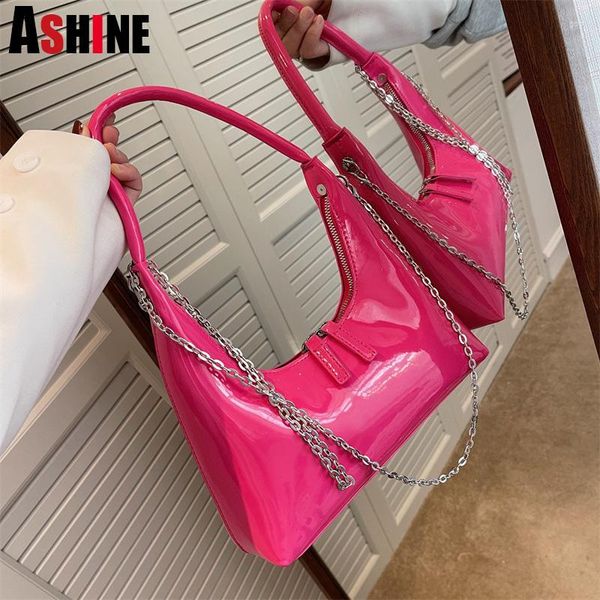 shoulder bags fashion patent leather hobo bagute for woman quality brand clutches purse half moon crossbody bag femal handbag
shoulder bags fashion patent leather hobo bagute for woman quality brand clutches purse half moon crossbody bag femal handbag