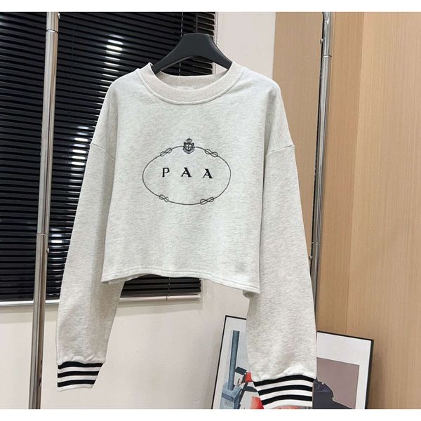 Women Sweater Pullover 23 New Early Autumn Family Short Embroidered Letter Sweater For Women Tops Outerwear Clothing, Oatmeal ash
Women Sweater Pullover 23 New Early Autumn Family Short Embroidered Letter Sweater For Women Tops Outerwear Clothing, Oatmeal ash