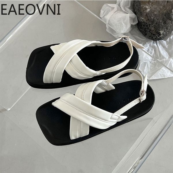 slippers 2023 summer women sandal fashion open toe soft sole flats shoes ladies elegant beach gladitor sandalias 230410, Black
slippers 2023 summer women sandal fashion open toe soft sole flats shoes ladies elegant beach gladitor sandalias 230410, Black