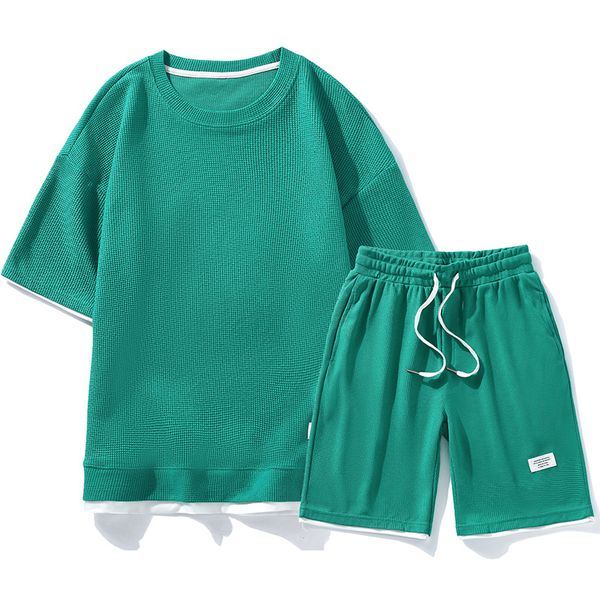 men's tracksuits summer set casual jogging trachsuit solid color harajuku short sleeve sportswear two piece sets men tshirt shorts 2304, Gray
men's tracksuits summer set casual jogging trachsuit solid color harajuku short sleeve sportswear two piece sets men tshirt shorts 2304, Gray