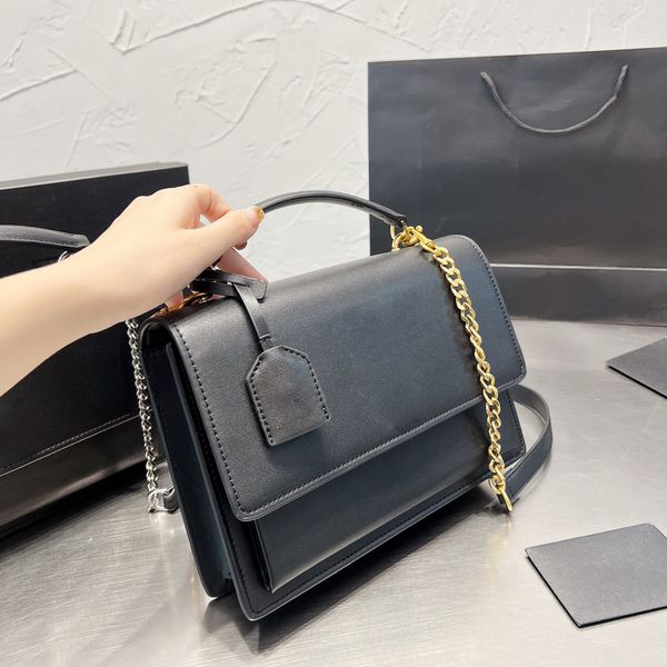 luxury designers sunset chains cross body shoulder bags fashion satchel bag with front flap plain wallet genuine leather letter handbags med
luxury designers sunset chains cross body shoulder bags fashion satchel bag with front flap plain wallet genuine leather letter handbags med