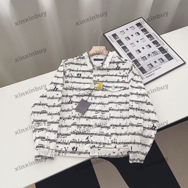 xinxinbuy men designer coat jacket piano musical pockets denim 1854 long sleeve women blue black khaki apricot gray m-2xl, Black;brown
xinxinbuy men designer coat jacket piano musical pockets denim 1854 long sleeve women blue black khaki apricot gray m-2xl, Black;brown