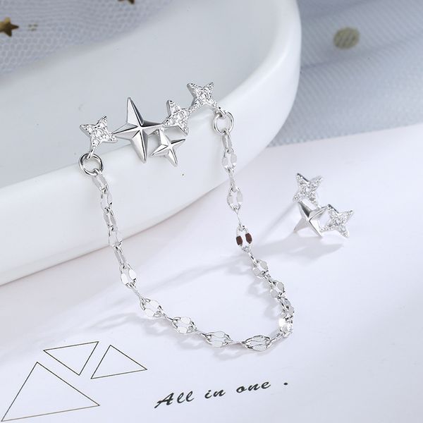 full of stars asymmetric earrings female fashion bungee personality hip-hop zirconia four mango stars earrings tide, Golden
full of stars asymmetric earrings female fashion bungee personality hip-hop zirconia four mango stars earrings tide, Golden