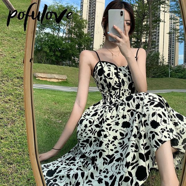 casual dresses women suspender dress resort style super fairy floral skirt with vneck and waistband spring and summer camisole anklelength 2, Black;gray
casual dresses women suspender dress resort style super fairy floral skirt with vneck and waistband spring and summer camisole anklelength 2, Black;gray