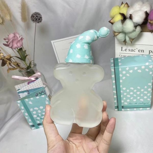 2023 new style perfume for woman blue baby perfume spray 100ml white bear shape eau de cologne charming grande lovely cartoon fragrance last
2023 new style perfume for woman blue baby perfume spray 100ml white bear shape eau de cologne charming grande lovely cartoon fragrance last