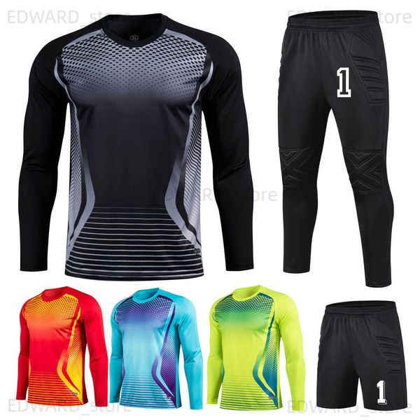 men's tracksuits men football goalkeeper uniform soccer goalie jerseys shorts male football clothes fotebol pant shorts sport kits blue, Gray
men's tracksuits men football goalkeeper uniform soccer goalie jerseys shorts male football clothes fotebol pant shorts sport kits blue, Gray
