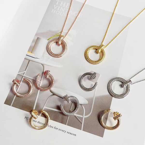 18k gold designe circular diamond pendant necklaces for women men set trendy designer fashion wholesale jewelry party christmas wedding gift, Silver
18k gold designe circular diamond pendant necklaces for women men set trendy designer fashion wholesale jewelry party christmas wedding gift, Silver