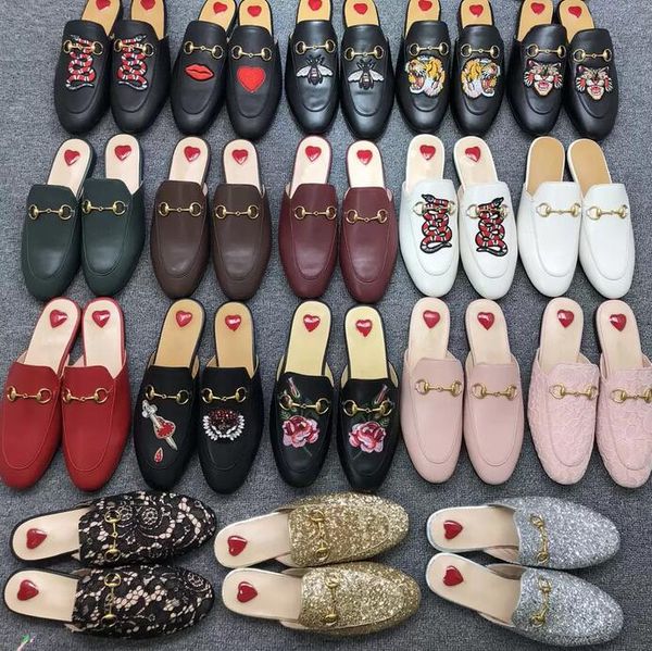luxury casual shoes horse bit buckle half drag princess shoes metal chain shoes leather slippers designer mule slippers women's loafers, Black
luxury casual shoes horse bit buckle half drag princess shoes metal chain shoes leather slippers designer mule slippers women's loafers, Black