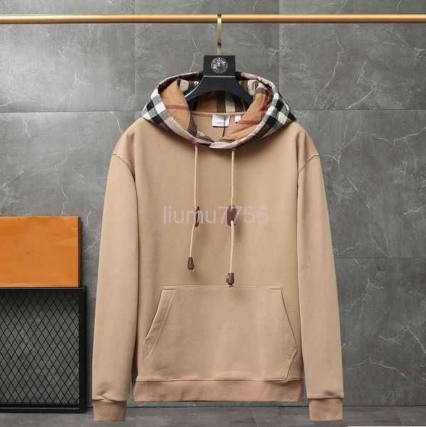 men's hoodies sweatshirts 22fw designer luxury mens hooded sweater british classic check hoodie comfortable and warm jackets pure cotto, Black
men's hoodies sweatshirts 22fw designer luxury mens hooded sweater british classic check hoodie comfortable and warm jackets pure cotto, Black