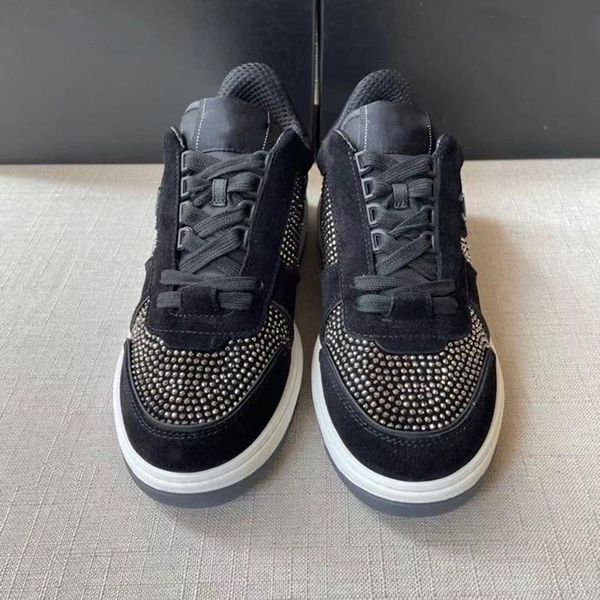 women's logo shoes paris chanl calfskin suede leather skate sneaker 23c crystal rhinestone low trainer silver grey black runners runnin
women's logo shoes paris chanl calfskin suede leather skate sneaker 23c crystal rhinestone low trainer silver grey black runners runnin