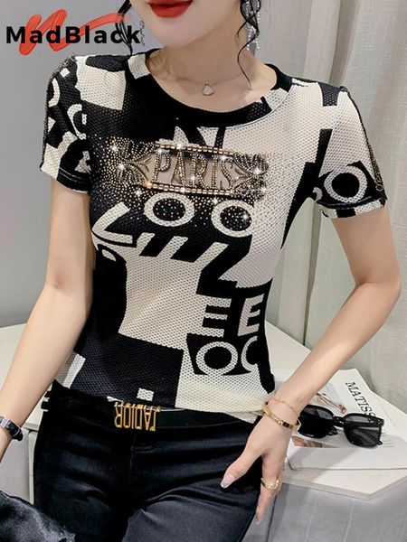 men's tshirts madblack summer tshirt chic oneck print letter patchwork shiny diamond short sleeve hand make tees t25004l 230411, White;black
men's tshirts madblack summer tshirt chic oneck print letter patchwork shiny diamond short sleeve hand make tees t25004l 230411, White;black