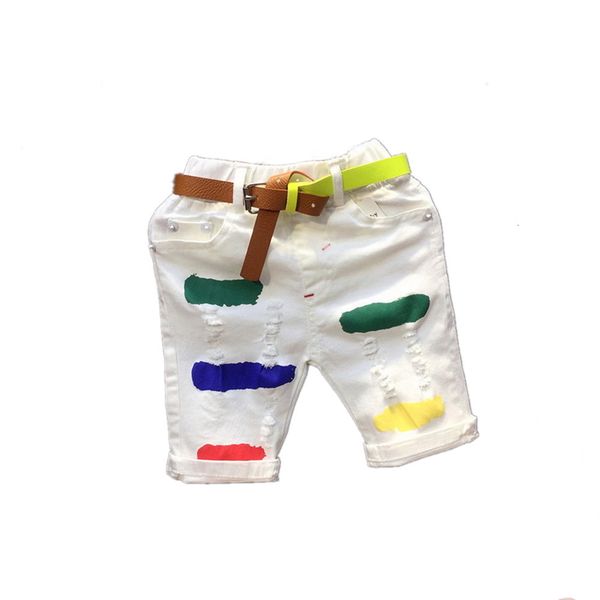 shorts 2 7years baby boys paint ripped casual for summer short pants pockets hole white 230411, Black
shorts 2 7years baby boys paint ripped casual for summer short pants pockets hole white 230411, Black
