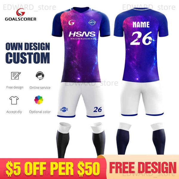 men's tracksuits custom sublimation oem odm player version starry sky blue soccer training uniforms club football jerseys set for men f, Gray
men's tracksuits custom sublimation oem odm player version starry sky blue soccer training uniforms club football jerseys set for men f, Gray
