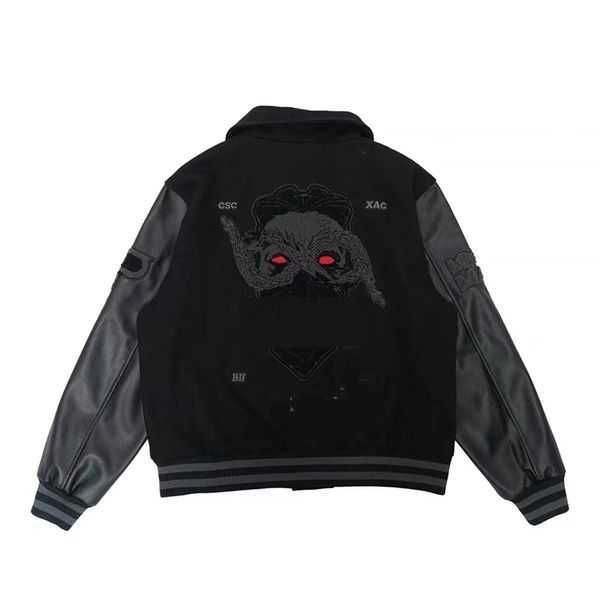 men's jackets american blockbuster china-chic baseball uniform for men in spring and autumn embroidered pu leather jacket high street h, Black;brown
men's jackets american blockbuster china-chic baseball uniform for men in spring and autumn embroidered pu leather jacket high street h, Black;brown