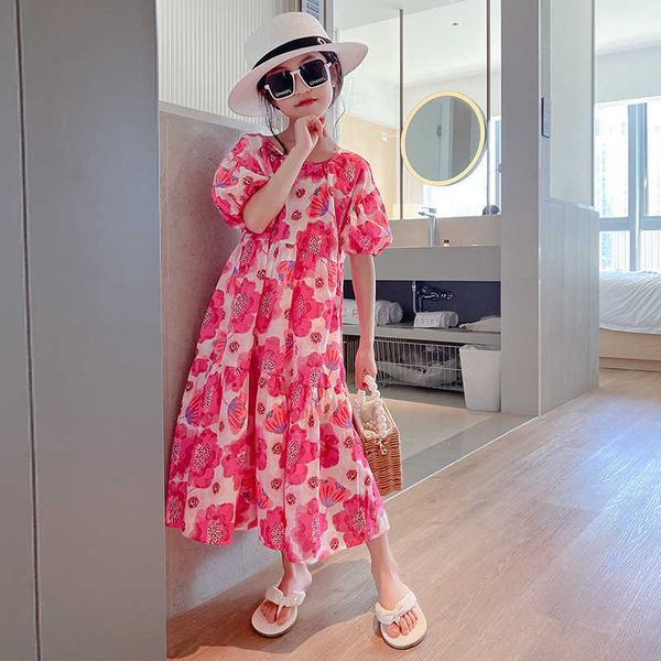 girl's dresses kids dresses summer pink floral puff sleeve casual beach princess dress teens children comes 10 12 13 years girls clothe, Red;yellow
girl's dresses kids dresses summer pink floral puff sleeve casual beach princess dress teens children comes 10 12 13 years girls clothe, Red;yellow