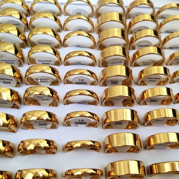 cluster rings 36pcslot high polished width 4mm 6mm 8mm smooth stainless steel rings for men women simple gold plate wedding jewelry 230411, Golden;silver
cluster rings 36pcslot high polished width 4mm 6mm 8mm smooth stainless steel rings for men women simple gold plate wedding jewelry 230411, Golden;silver