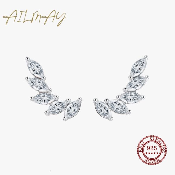 stud ailmay genuine 925 sterling silve fashionc luxury feather wings design sparkling zircon for women wedding engagement jewelry 230410, Golden;silver
stud ailmay genuine 925 sterling silve fashionc luxury feather wings design sparkling zircon for women wedding engagement jewelry 230410, Golden;silver