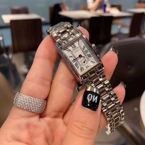 2023 factory wholesale same small square watch quartz watch small red watch square steel band small second women's watch rectangular wa, Slivery;golden
2023 factory wholesale same small square watch quartz watch small red watch square steel band small second women's watch rectangular wa, Slivery;golden