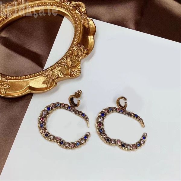 double g diamond earrings designer earring letter brass alloy fashionable girlfriend orecchini bride plated gold earrings luxury jewelry cha, Silver
double g diamond earrings designer earring letter brass alloy fashionable girlfriend orecchini bride plated gold earrings luxury jewelry cha, Silver