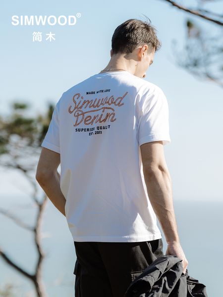 men's tshirts 2023 summer oversize back letter print tshirt men 100 cotton plus size brand clothing 230411, White;black
men's tshirts 2023 summer oversize back letter print tshirt men 100 cotton plus size brand clothing 230411, White;black
