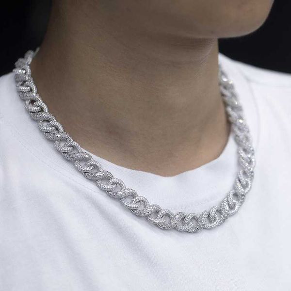 custom 13mm baguette cuban chain s925 silver with iced out vvs moissanite infinite link for mens hip hop jewelry
custom 13mm baguette cuban chain s925 silver with iced out vvs moissanite infinite link for mens hip hop jewelry