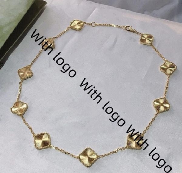 100% silver fashion classic lucky clover necklace ten motif necklaces cleef flower10 charms pendant 18k gold set bracelet ladies girls valen
100% silver fashion classic lucky clover necklace ten motif necklaces cleef flower10 charms pendant 18k gold set bracelet ladies girls valen