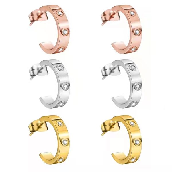 luxury brand designer crystal stud earrings gold color stainless steel earring simple hip-hop party girl jewelry ship, Golden;silver
luxury brand designer crystal stud earrings gold color stainless steel earring simple hip-hop party girl jewelry ship, Golden;silver