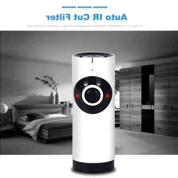 Degree 180 Mini WiFi CCTV Security Camera HD 720P Surveillance Monitor Home IP IR Night Vision Two Way Voice Dstlf
Degree 180 Mini WiFi CCTV Security Camera HD 720P Surveillance Monitor Home IP IR Night Vision Two Way Voice Dstlf