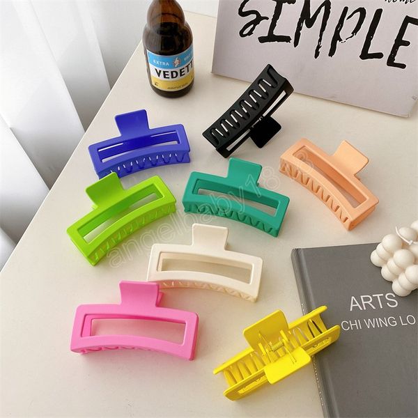fashion hair clips for women large 13cm hair claws colorful solid color matte plastic hair clip girls hair accessories, Slivery;white
fashion hair clips for women large 13cm hair claws colorful solid color matte plastic hair clip girls hair accessories, Slivery;white