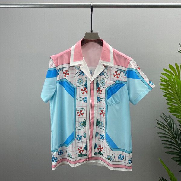 men's casual shirts fashion men's printed floral short sleeve shirt soft thin spring summer standard fit holiday casual shirt 2304, White;black
men's casual shirts fashion men's printed floral short sleeve shirt soft thin spring summer standard fit holiday casual shirt 2304, White;black