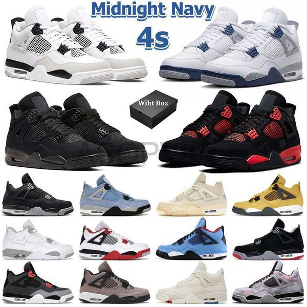 with box 4 basketball shoes men women 4s midnight navy military black cat red thunder lightning university blue sail mens trainers outdoor s
with box 4 basketball shoes men women 4s midnight navy military black cat red thunder lightning university blue sail mens trainers outdoor s