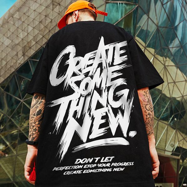 men's t-shirts create some thing letter print t-shirts men summer casual short sleeve o-neck tshirt male y2k streetwear tee shirts homm, White;black
men's t-shirts create some thing letter print t-shirts men summer casual short sleeve o-neck tshirt male y2k streetwear tee shirts homm, White;black