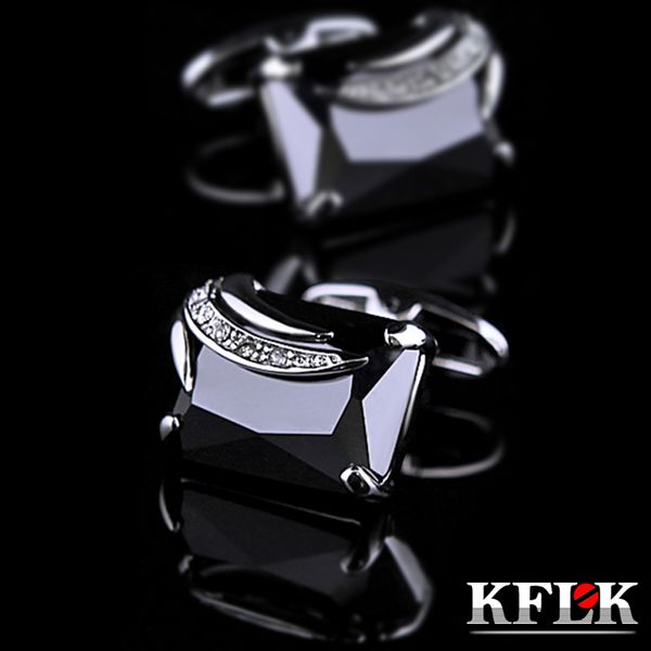 cuff links kflk jewelry fashion shirt cufflinks for men's gifts brand cuff buttons black cuff links abotoaduras guests 230410, Silver
cuff links kflk jewelry fashion shirt cufflinks for men's gifts brand cuff buttons black cuff links abotoaduras guests 230410, Silver