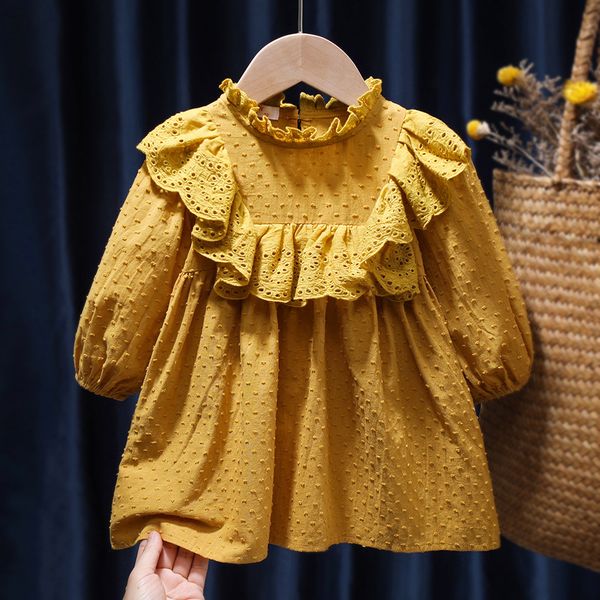 girls dresses tilameho white lace dress spring autumn long sleeve wedding evening ball gown baby kids tutu for girl clothes 230410, Red;yellow
girls dresses tilameho white lace dress spring autumn long sleeve wedding evening ball gown baby kids tutu for girl clothes 230410, Red;yellow
