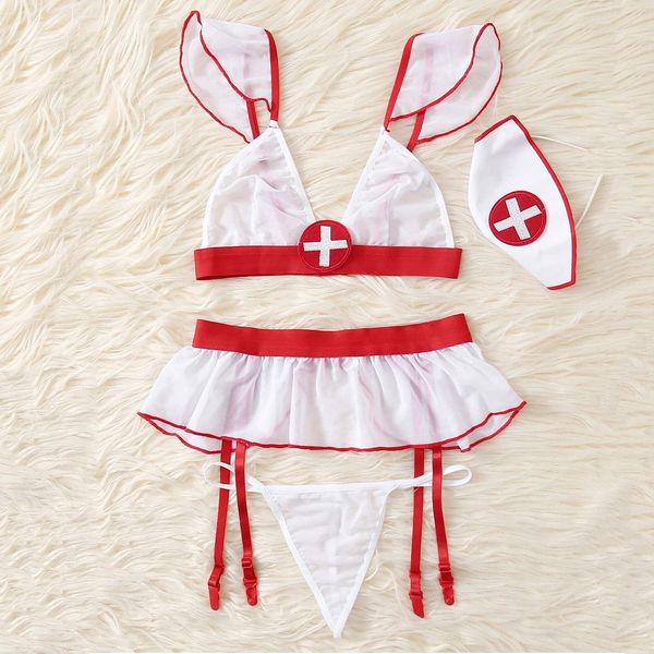 set lingerie women exotic costumes lenceria nurse clothes cosplay uniform porno underwear 230411, Red;black
set lingerie women exotic costumes lenceria nurse clothes cosplay uniform porno underwear 230411, Red;black