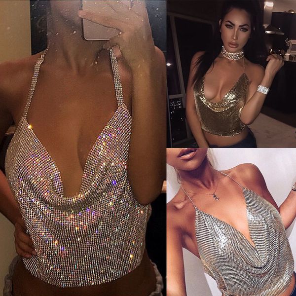 camisoles tanks summer women elegant shiny metal texture suspender club backless bralette beach halter gold sequined tank camisole 230411, Black;white
camisoles tanks summer women elegant shiny metal texture suspender club backless bralette beach halter gold sequined tank camisole 230411, Black;white