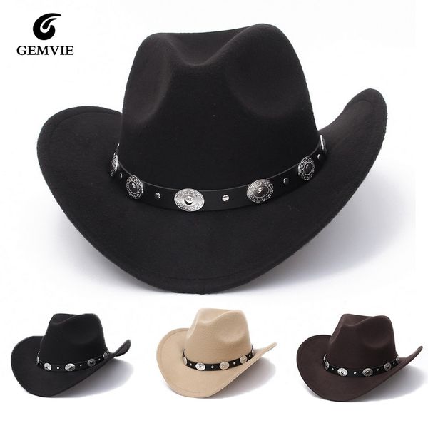 wide brim hats bucket hats vintage western women cowboy hat for men wide brim cowboy jazz cap with leather belt sombrero cap four seasons 23, Blue;gray
wide brim hats bucket hats vintage western women cowboy hat for men wide brim cowboy jazz cap with leather belt sombrero cap four seasons 23, Blue;gray
