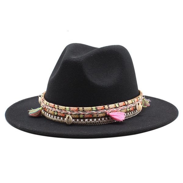 wide brim hats bucket hats fashion fall winter wide brim fedora hat women men with belt panama jazz cap trilby felt vintage hats chapeau feu, Blue;gray
wide brim hats bucket hats fashion fall winter wide brim fedora hat women men with belt panama jazz cap trilby felt vintage hats chapeau feu, Blue;gray