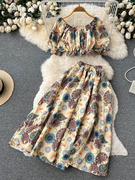 two piece dress ftlzz summer womens two piece slanted neck puff sleeve crop and empire slim fit casual womens print set 230410, White
two piece dress ftlzz summer womens two piece slanted neck puff sleeve crop and empire slim fit casual womens print set 230410, White