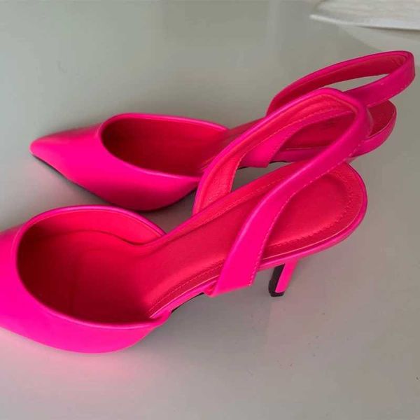 nxy sandals leather high heels women summer slingback pumps comfortable stiletto lady elegant party plus size 230406, Black
nxy sandals leather high heels women summer slingback pumps comfortable stiletto lady elegant party plus size 230406, Black