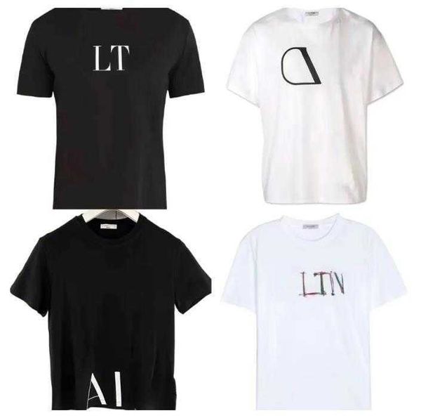 short sleeved t shirt mens sweatshirt designer vltn t-shirt tee pattern 3d printed 100% cotton round neck pullover tee men women oversize ts, White;black
short sleeved t shirt mens sweatshirt designer vltn t-shirt tee pattern 3d printed 100% cotton round neck pullover tee men women oversize ts, White;black