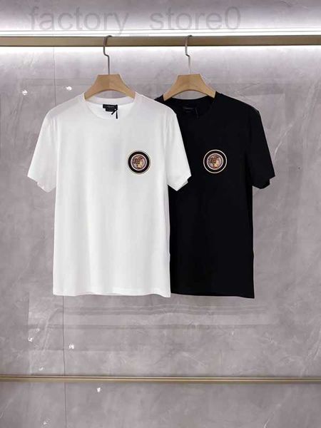 men's t-shirts designer /medusa 23 new vasacchi round neck embroidered short sleeve t-shirt silky cotton for men advr, White;black
men's t-shirts designer /medusa 23 new vasacchi round neck embroidered short sleeve t-shirt silky cotton for men advr, White;black